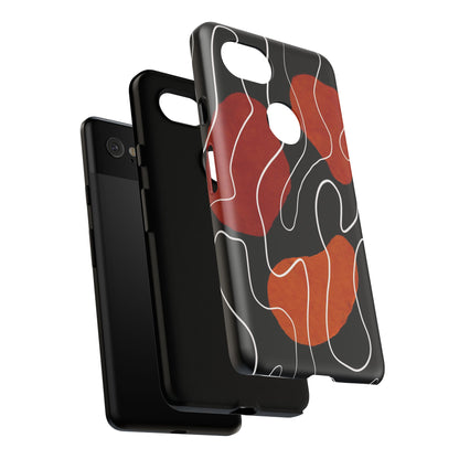 Stylish Phone Case with Abstract Design, Tough Cases for Modern Life, Trendy Phone Accessory, Unique Gift Idea, Holiday Present