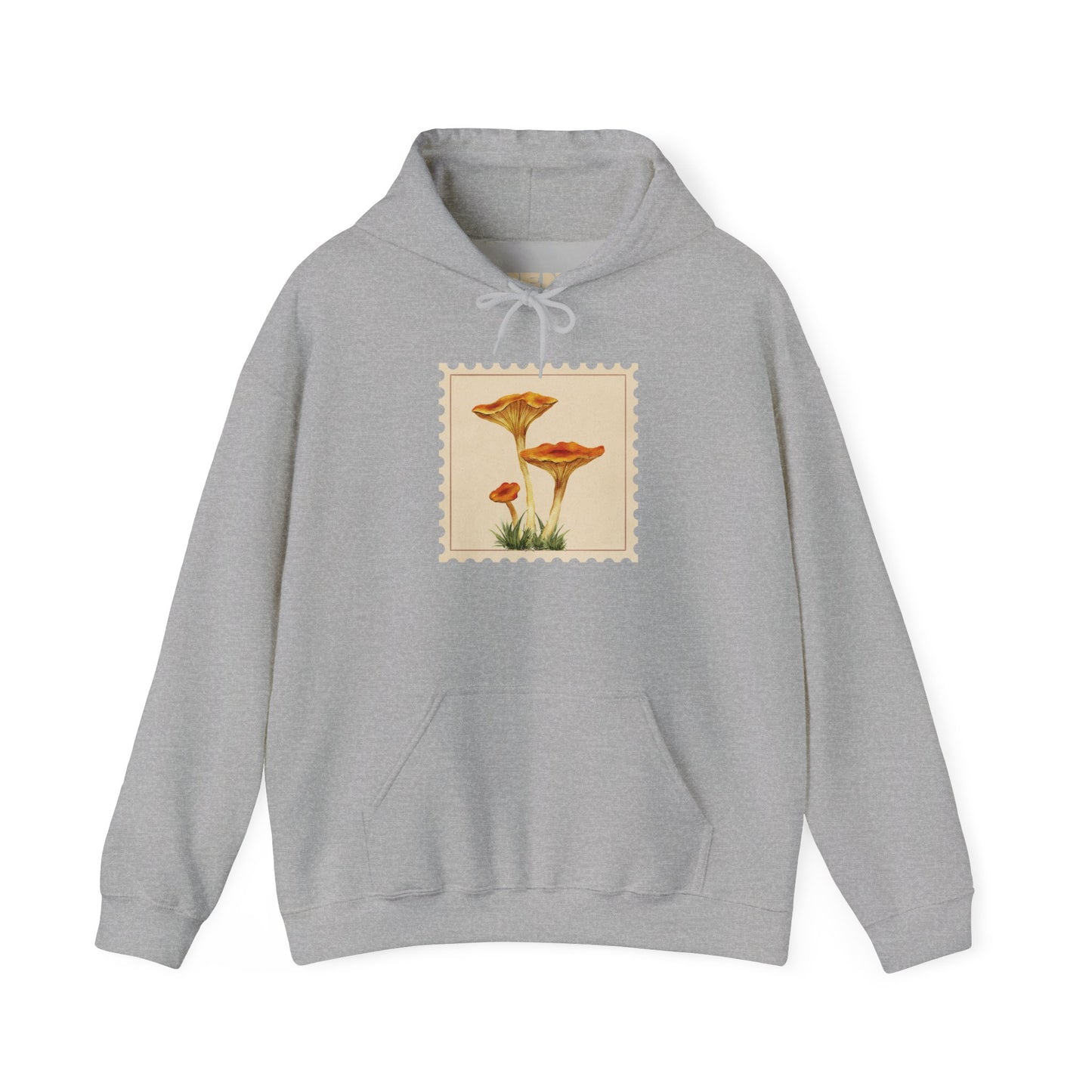 Botanical Print Hoodie, Cozy Sweatshirt, Nature Lover Gift, Comfortable Casual Wear, Fall Fashion, Unisex Hoodie, Comfy Mushroom Hoodie, Nature Vibes, Perfect for Fall