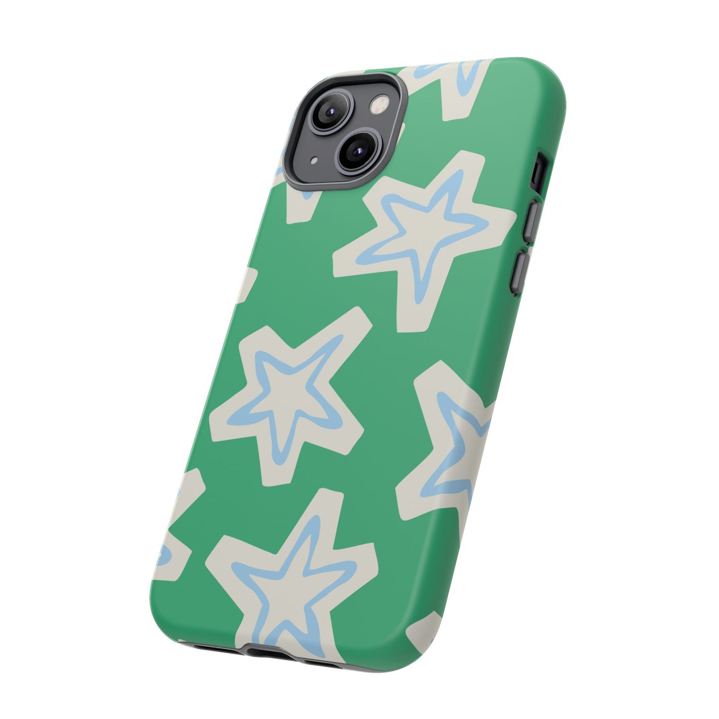 Retro Star Pattern Phone Case | Tough Cases, Colorful Cover for Phones, Phone Accessories, Gift for Her, Trendy Cases