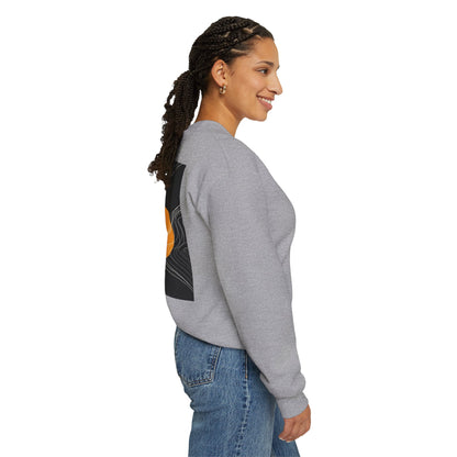 Sunset Wave Unisex Heavy Blend™ Crewneck Sweatshirt | Cozy, Relaxed, Casual Wear, Gift for Her, Gift for Him, Yoga, Meditation