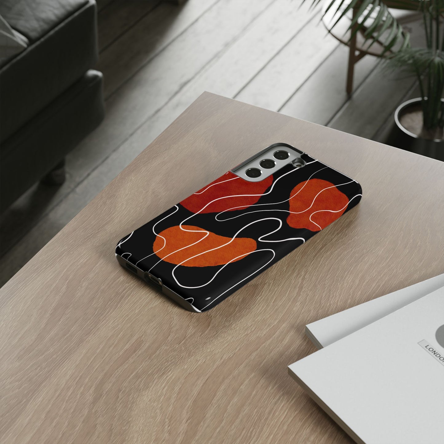 Stylish Phone Case with Abstract Design, Tough Cases for Modern Life, Trendy Phone Accessory, Unique Gift Idea, Holiday Present