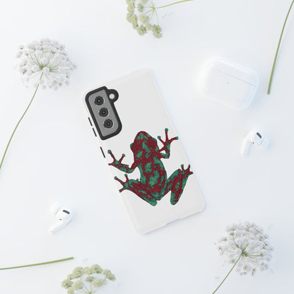 Frog Phone Case, Tough Cases, Eco-Friendly Phone Accessories, Unique Gifts for Nature Lovers, Cute Frog Design