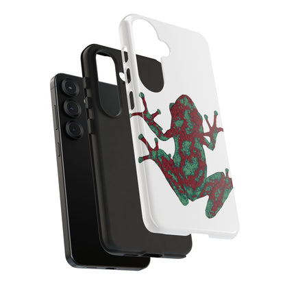 Frog Phone Case, Tough Cases, Eco-Friendly Phone Accessories, Unique Gifts for Nature Lovers, Cute Frog Design