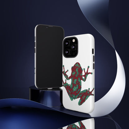 Frog Phone Case, Tough Cases, Eco-Friendly Phone Accessories, Unique Gifts for Nature Lovers, Cute Frog Design