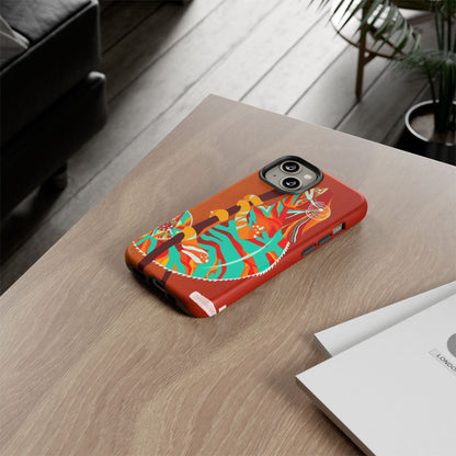 Chameleon Phone Case - Vibrant Artistic Design, Tough Cases for Animal Lovers, Unique Gift, Eco-Friendly Protection