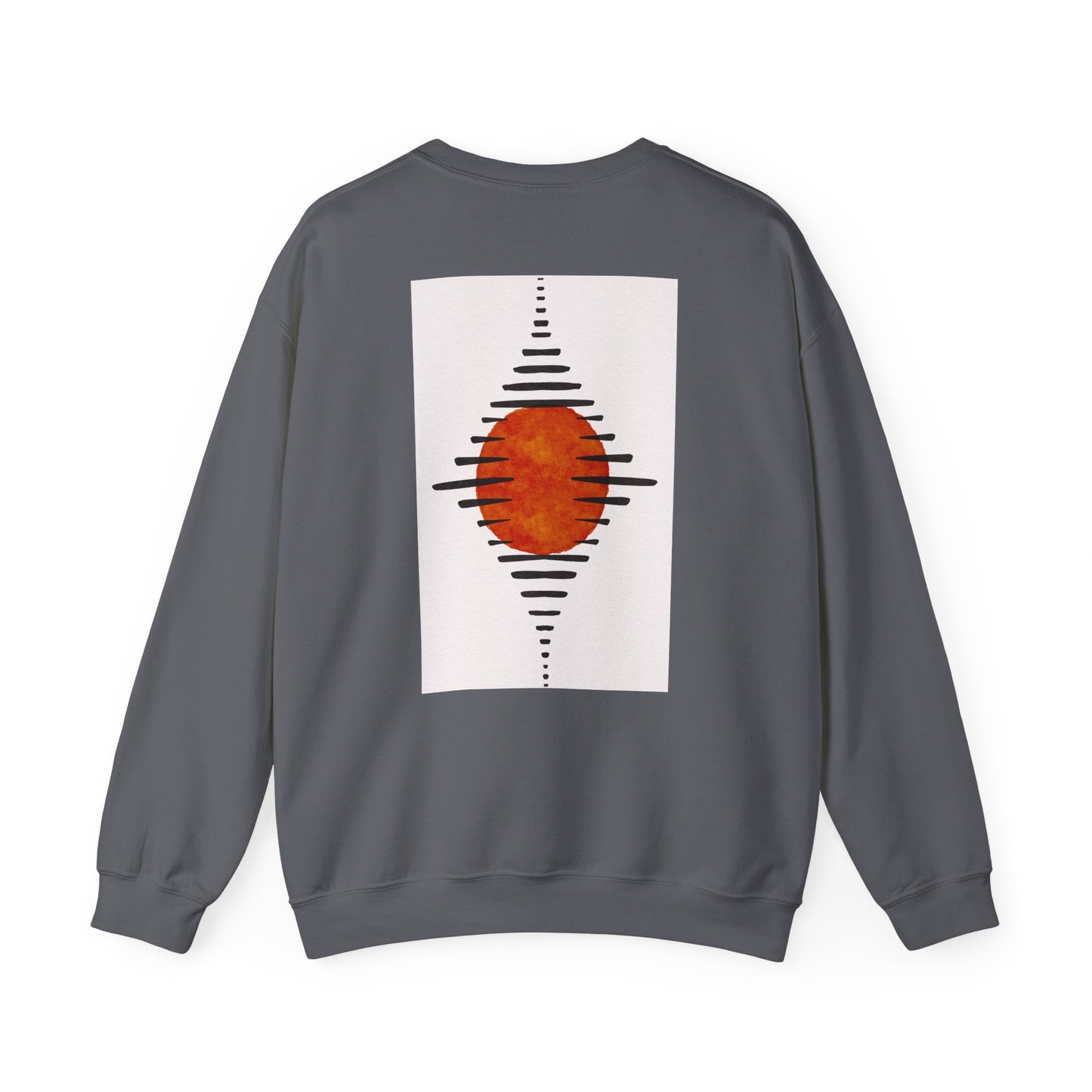 Lotus & Sun Graphic Sweatshirt, Relaxed Fit Crewneck, Perfect Gift for Spring, Cozy Fashion, Unisex Apparel, Gift for Him, Gift for Her, Fall Vibes, Autumn Crewneck