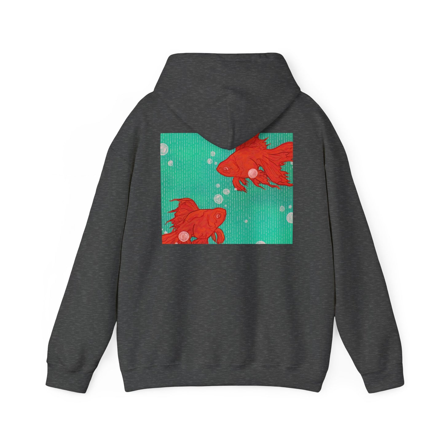 Colorful Goldfish Hoodie, Unisex Sweatshirt, Cozy Everyday Wear, Perfect for Gifts, Fun Fashion for Animal Lovers, Vibrant Pullover