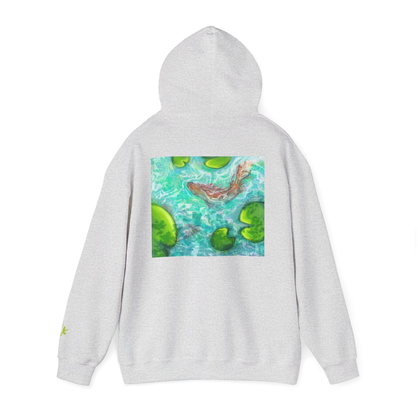 Nature-Inspired Unisex Hooded Sweatshirt, Comfortable Pullover, Casual Clothing, Eco-Friendly Gift, Chill Vibe Hoodie, Relaxing Outfit