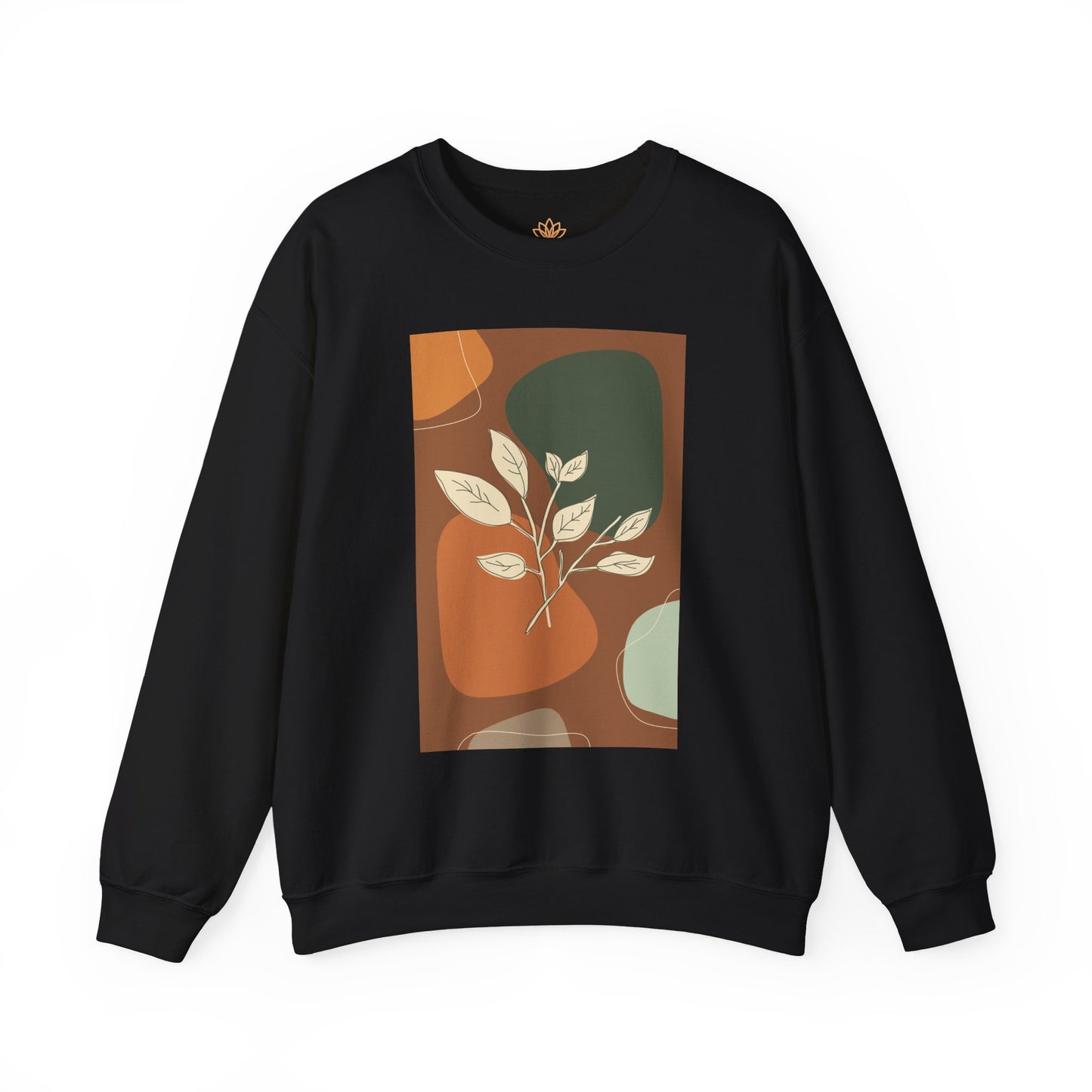 Botanical Print Crewneck Sweatshirt | Cozy Unisex Sweatshirt, Fall Fashion, Casual Wear, Gift for Her, Botanical Art