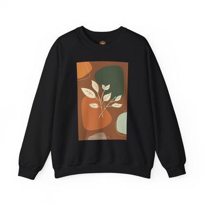 Botanical Print Crewneck Sweatshirt | Cozy Unisex Sweatshirt, Fall Fashion, Casual Wear, Gift for Her, Botanical Art