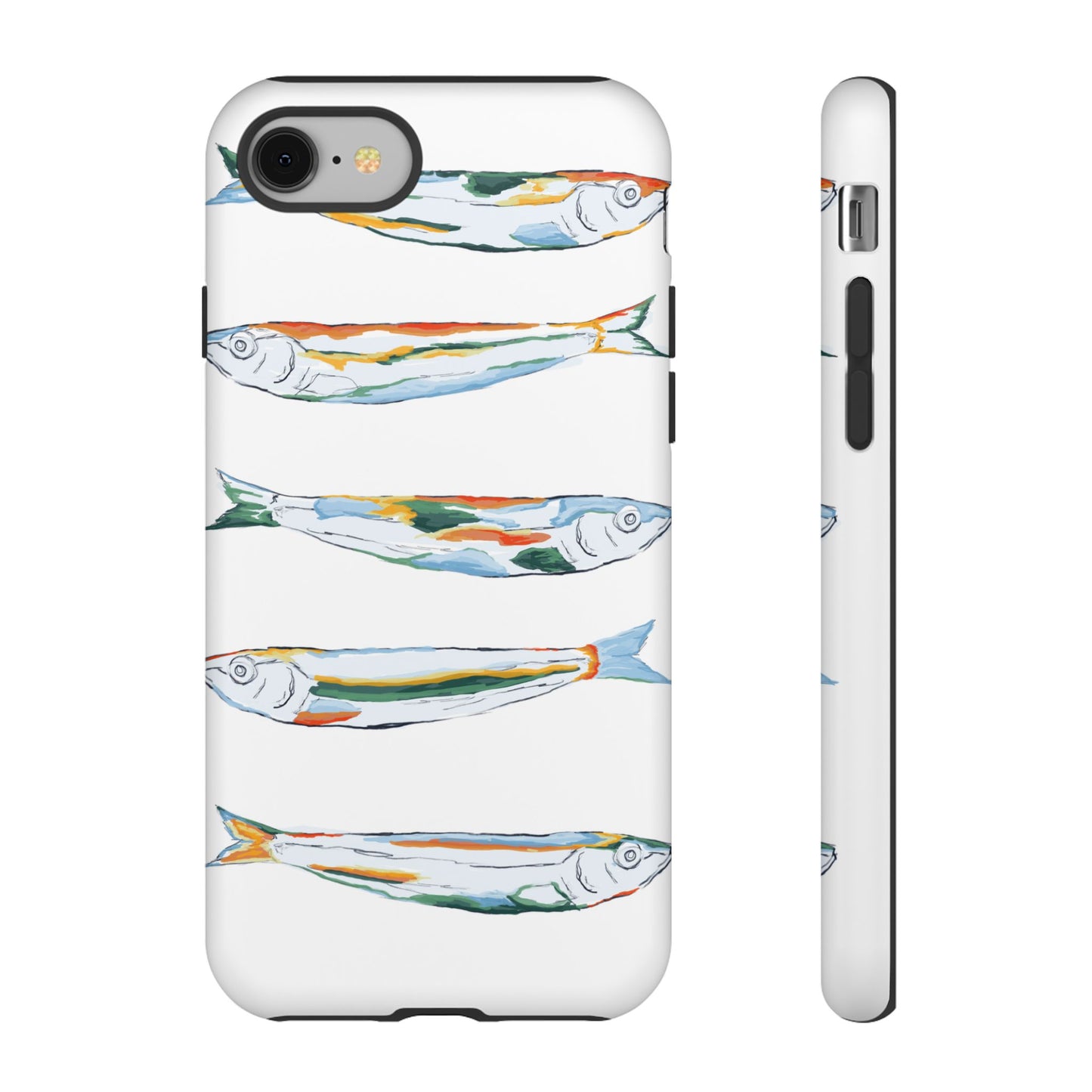 Tough Cases – Artistic Fish Design Phone Case, Unique Gift for Aquatic Lovers, Perfect for Birthdays, Holidays, and Everyday Use, Quirky Cases, Fun Phone Cases