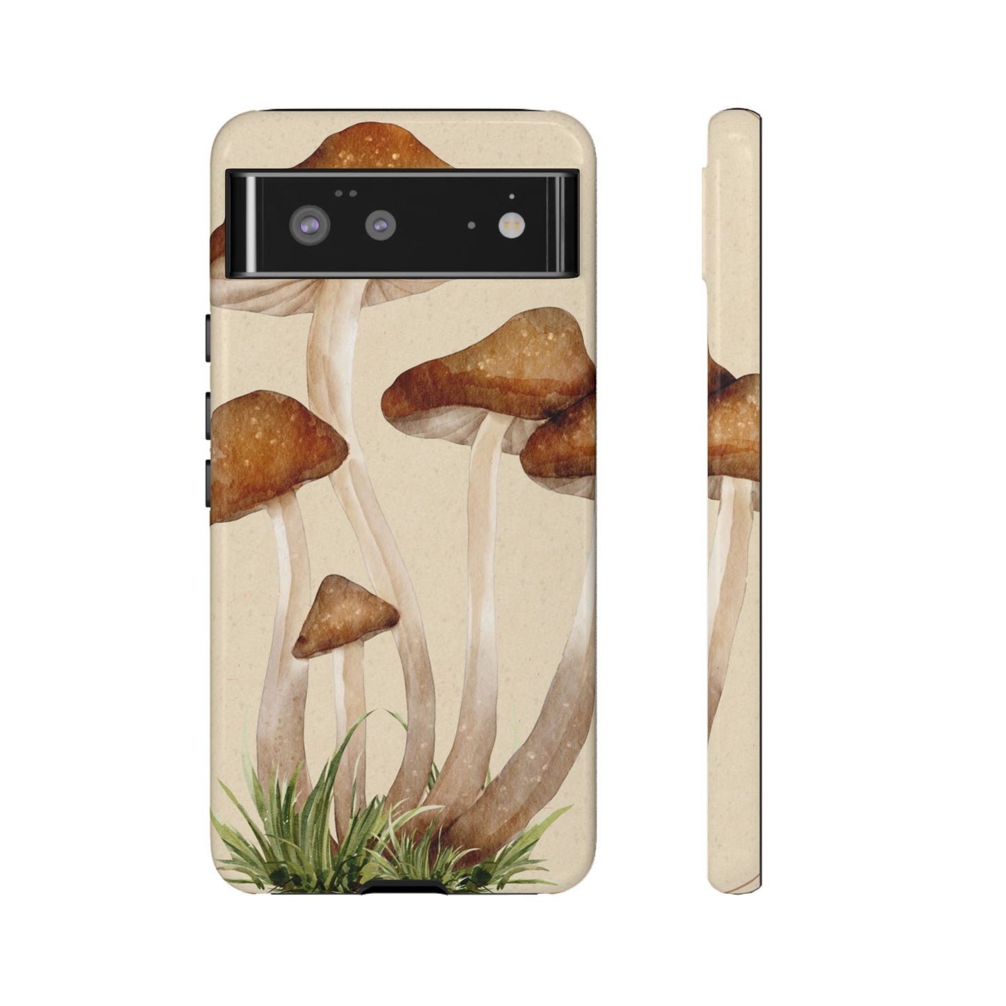 Mushroom Phone Case - Nature Lover, Eco-Friendly Gift, Cute Cell Phone Cover, Aesthetic Tech Accessory, Unique Fall Decor, Artsy Phone Cases, Cute, Gift for Her, Nature-inspired Designs, Durable Cases