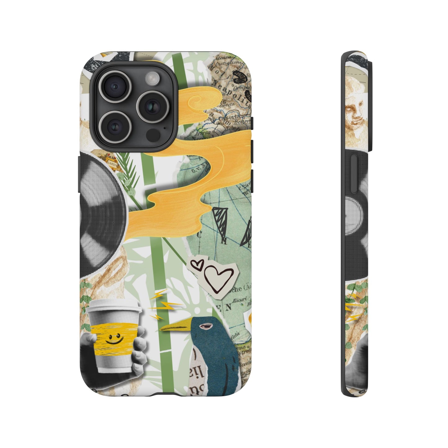 Artistic Phone Case, Unique Cell Phone Cover, Trendy Gifts for Music Lovers, Eco-Friendly Phone Accessory, Stylish Tech Gifts, Cool Cases, Unique Phone Cases