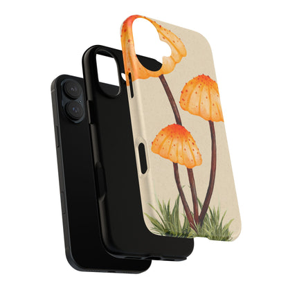 Mushroom Phone Case, Tough Cases for Nature Lovers, Unique Phone Covers, Gifts for Eco Enthusiasts, Fun Protective Cases