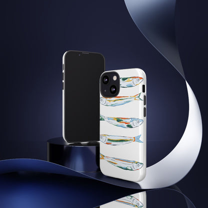 Tough Cases – Artistic Fish Design Phone Case, Unique Gift for Aquatic Lovers, Perfect for Birthdays, Holidays, and Everyday Use, Quirky Cases, Fun Phone Cases