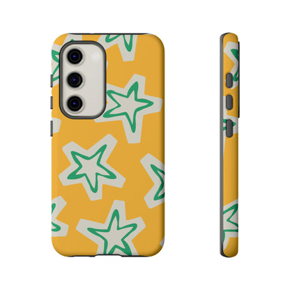 Retro Star Pattern Phone Case | Tough Cases, Colorful Cover for Phones, Phone Accessories, Gift for Her, Trendy Cases