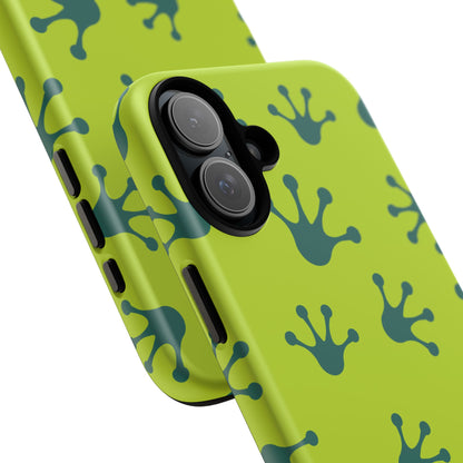 Frog Pattern Phone Case, Fun and Colorful Phone Cover, Durable Phone Protection, Gifts for Nature Lovers, Unique Accessory