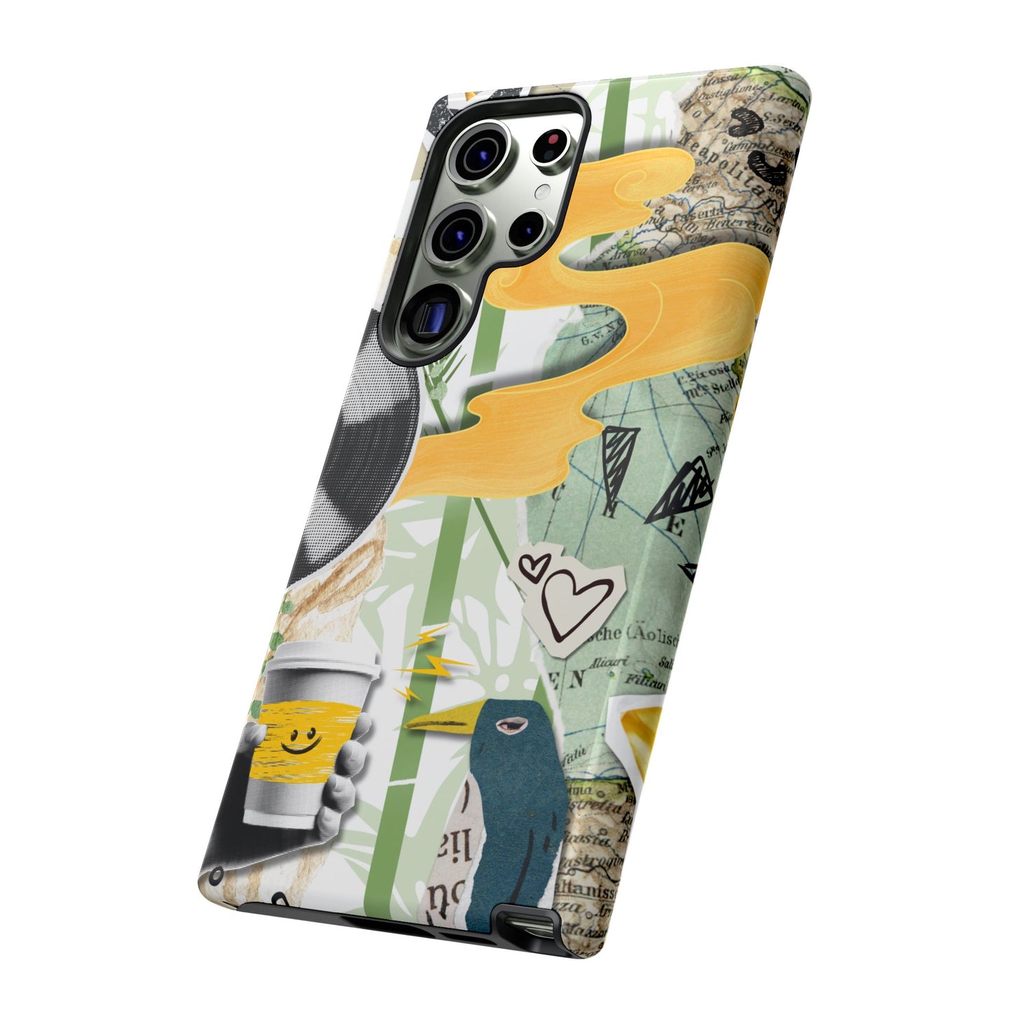 Artistic Phone Case, Unique Cell Phone Cover, Trendy Gifts for Music Lovers, Eco-Friendly Phone Accessory, Stylish Tech Gifts, Cool Cases, Unique Phone Cases