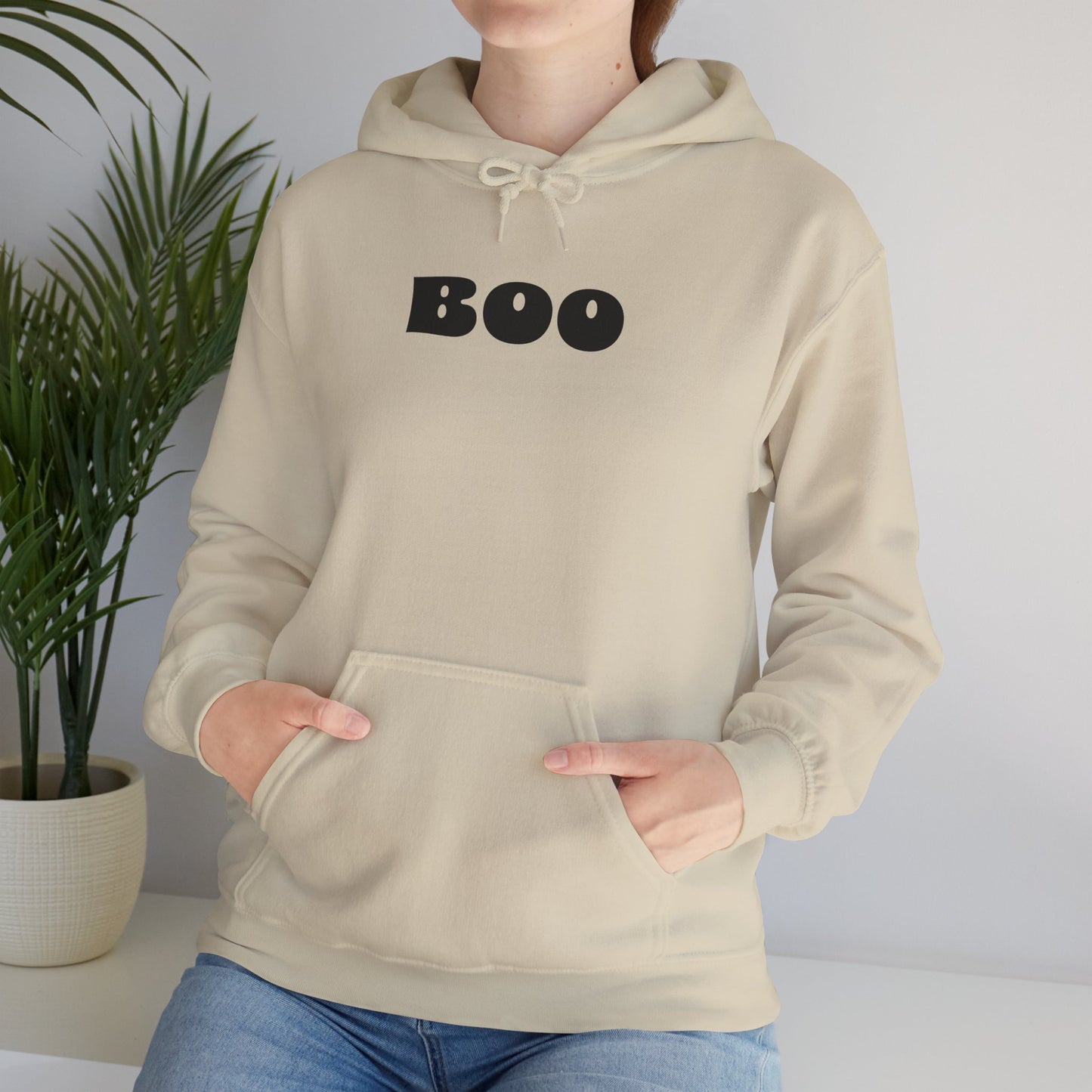 Painted Ghosts Pullover | Halloween Ghost Hoodie, Unisex Boo Sweatshirt, Spooky Gift for Fall, Cozy Halloween Apparel, Ghost Lover Hoodie, Perfect for Spooky Season