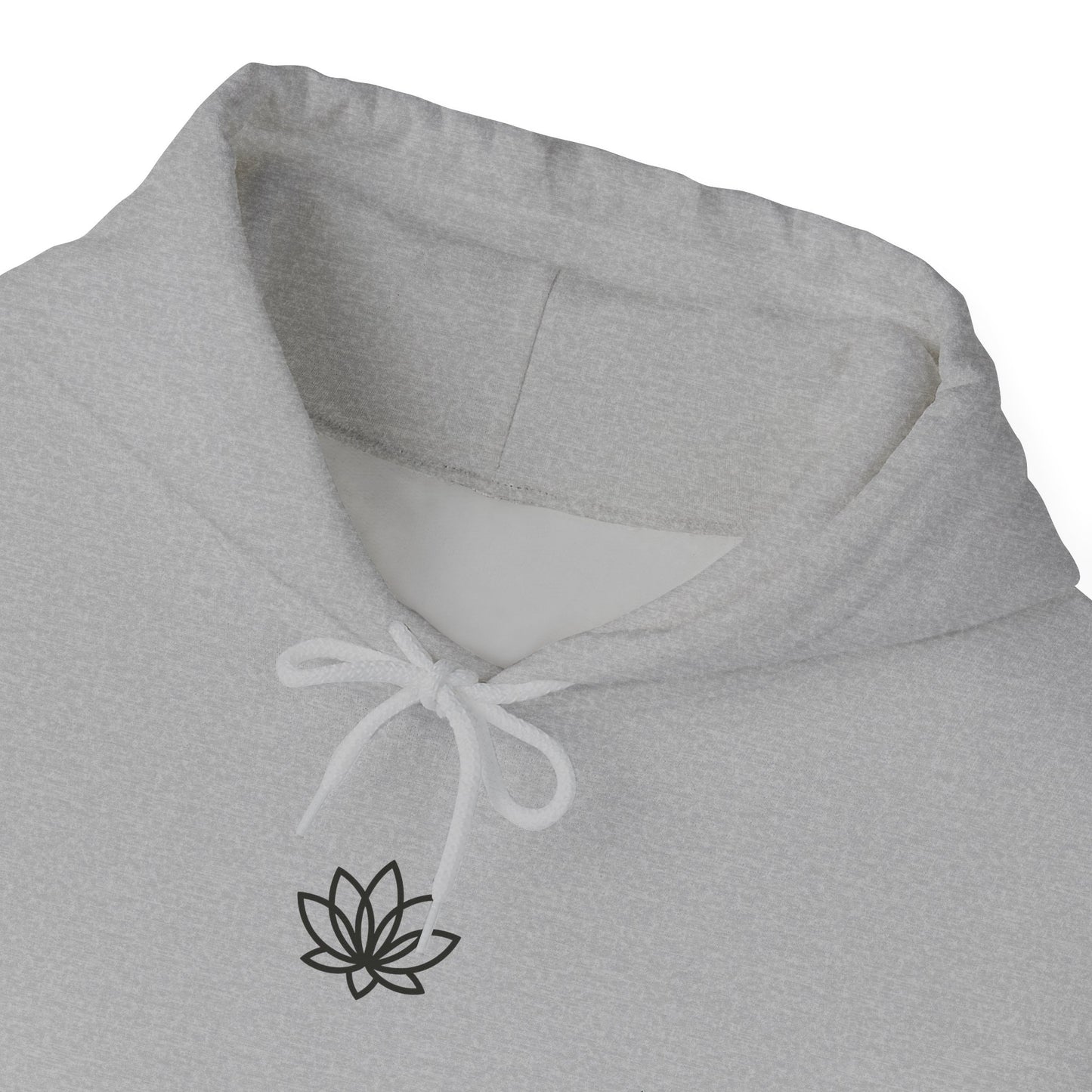 Lotus Design Hooded Sweatshirt, Unisex Hoodie, Cozy Fashion, Yoga Gift, Spiritual Apparel, Meditation Wear, Gift for Him, Gift for Her, Fall Crewneck, Autumn Vibes