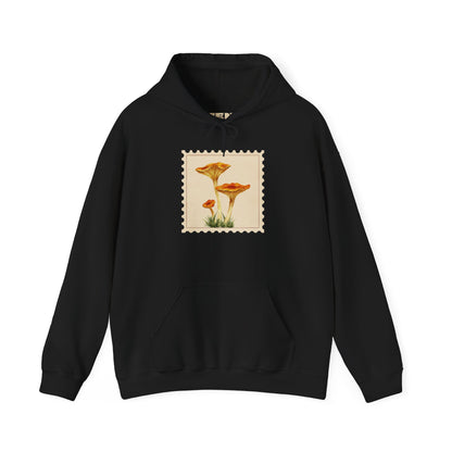 Botanical Print Hoodie, Cozy Sweatshirt, Nature Lover Gift, Comfortable Casual Wear, Fall Fashion, Unisex Hoodie, Comfy Mushroom Hoodie, Nature Vibes, Perfect for Fall