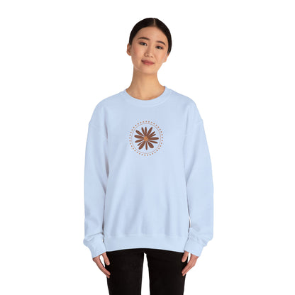 Floral Crewneck Sweatshirt, Cozy, Unisex, Gifts for Her, Casual Wear, Trendy Sweatshirt, Perfect for Fall
