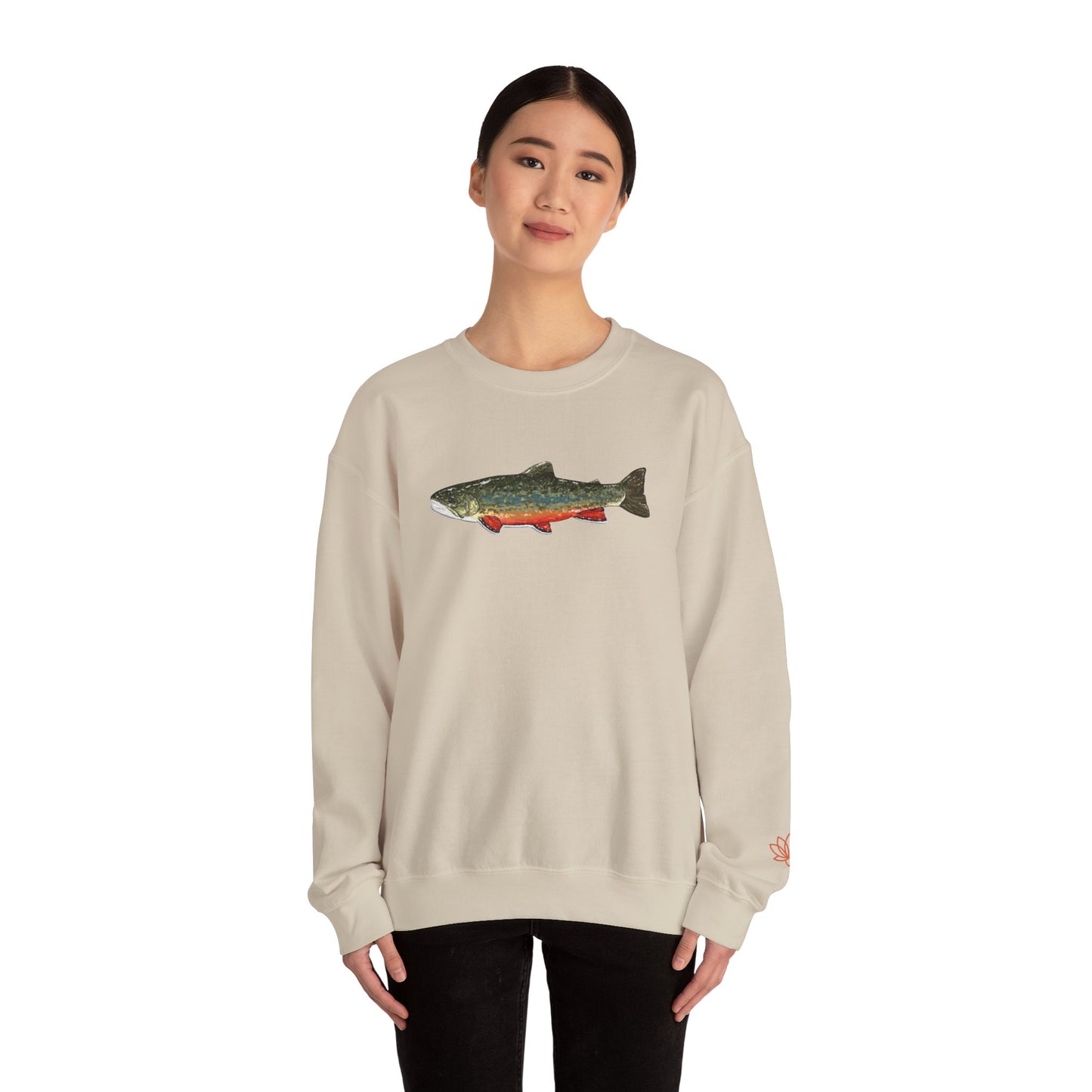 Fishing Vibes Crewneck Sweatshirt | Perfect for Outdoor Lovers, Fishing Gifts, Casual Wear, Eco-Friendly Apparel
