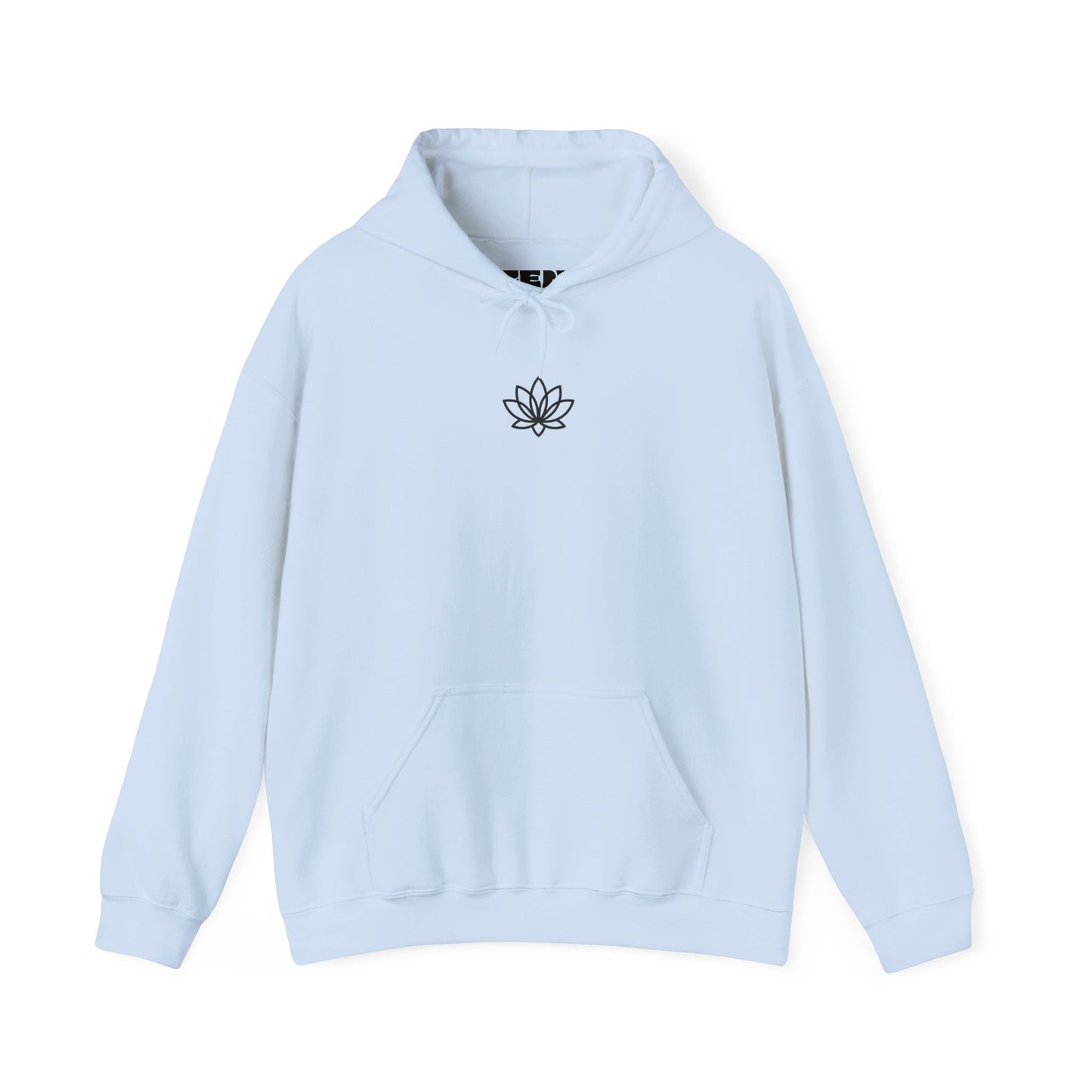 Lotus and Sunset Unisex Hoodie - Cozy Gift for Mindfulness, Meditation, or Nature Lovers, Perfect for Fall and Winter