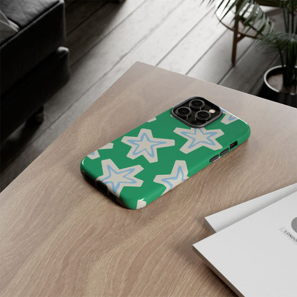 Retro Star Pattern Phone Case | Tough Cases, Colorful Cover for Phones, Phone Accessories, Gift for Her, Trendy Cases