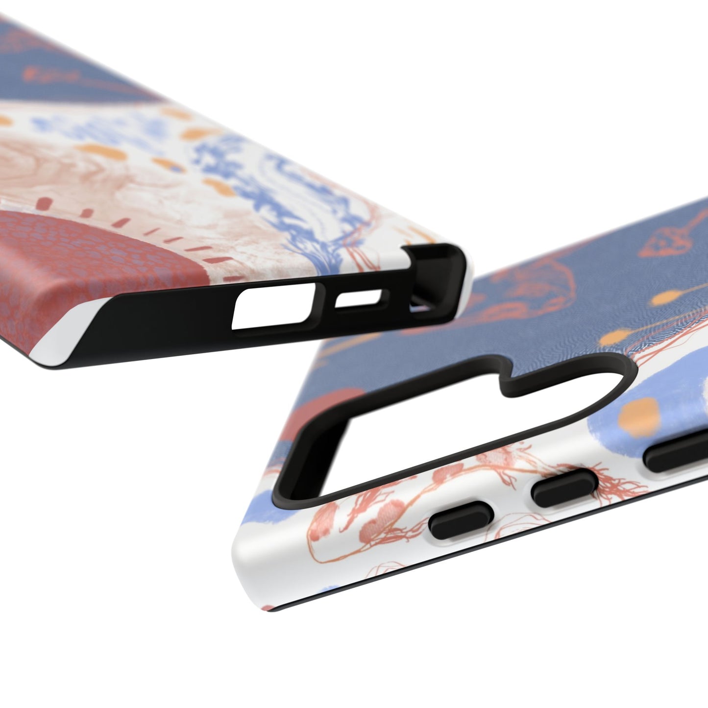 Artistic Phone Case with Abstract Design, Tough Phone Case, Unique Gift, Trendy Accessories, Modern Art Case, Stylish Tech Gear