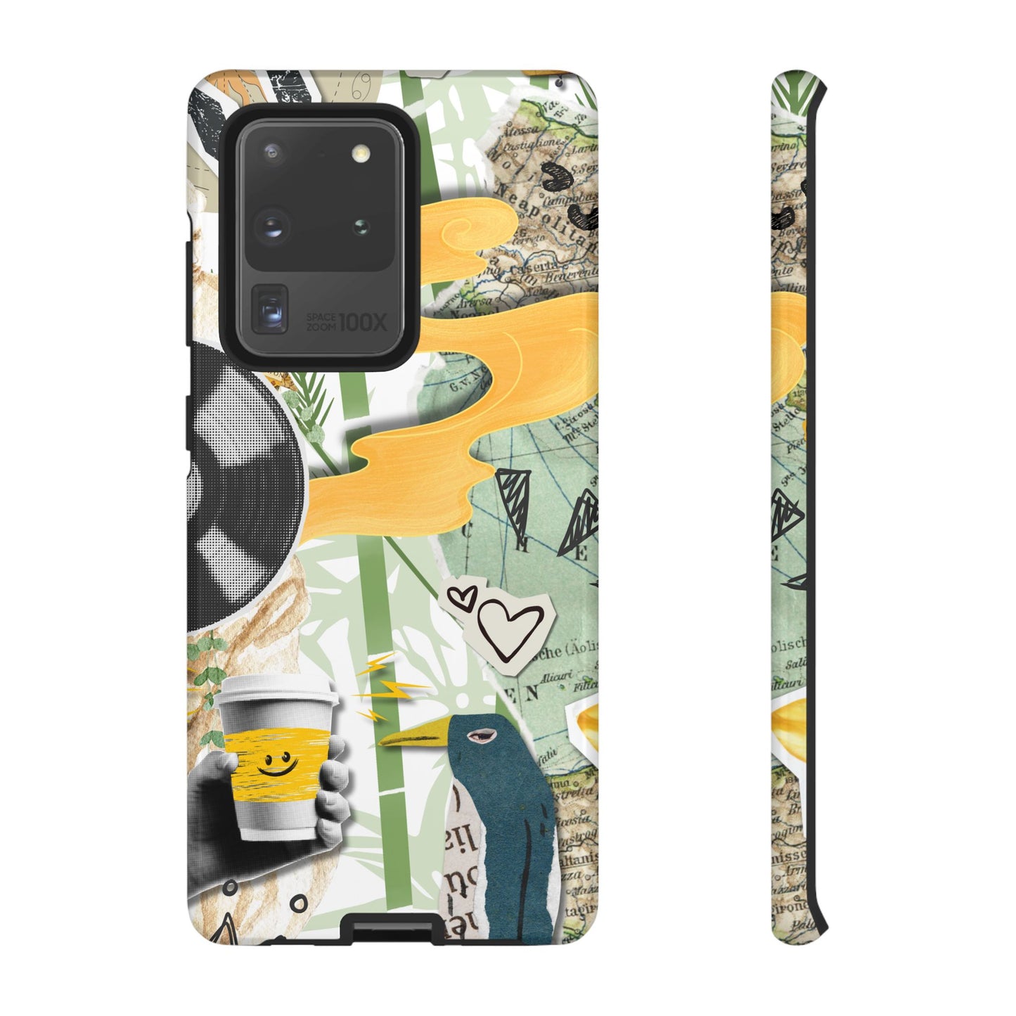 Artistic Phone Case, Unique Cell Phone Cover, Trendy Gifts for Music Lovers, Eco-Friendly Phone Accessory, Stylish Tech Gifts, Cool Cases, Unique Phone Cases