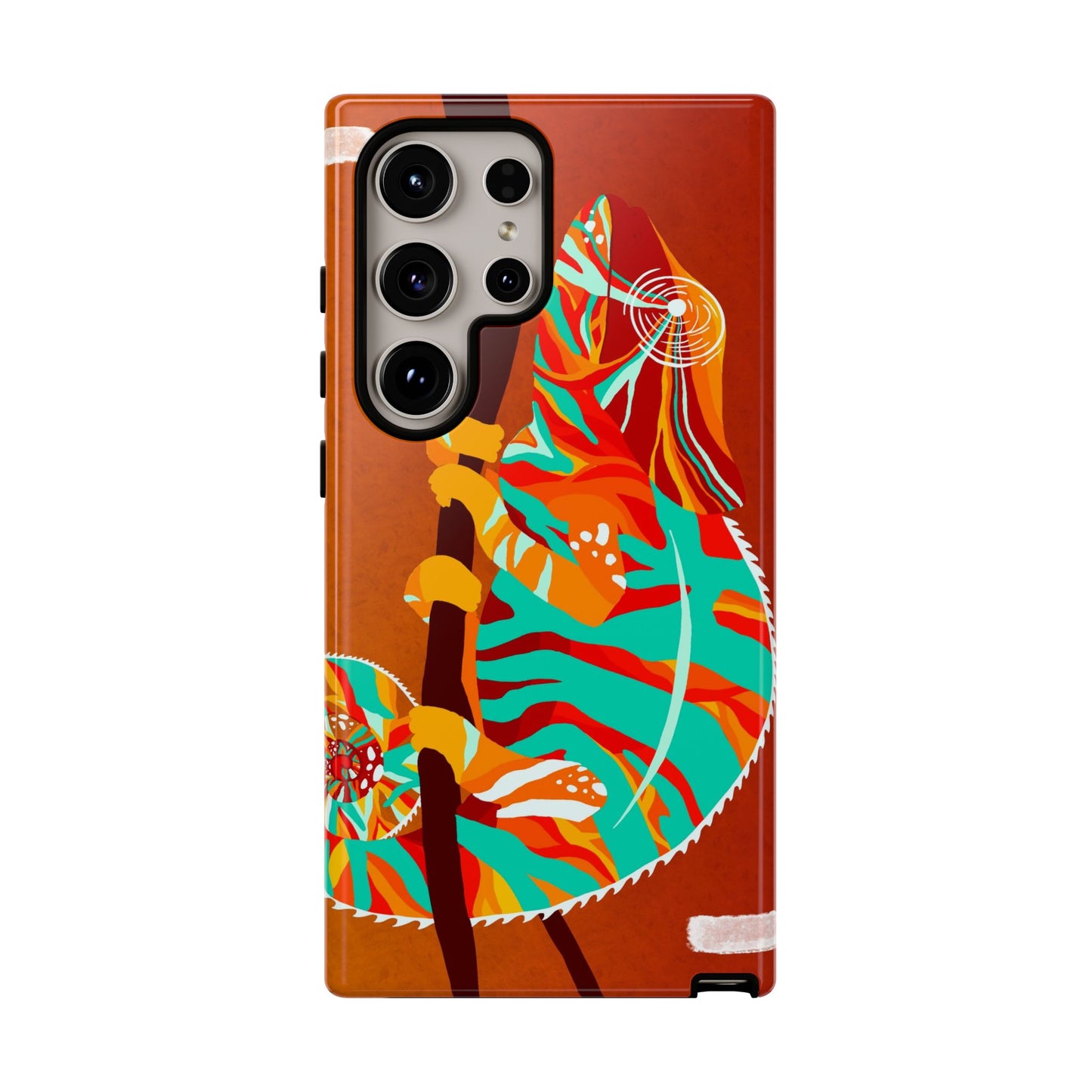 Chameleon Phone Case - Vibrant Artistic Design, Tough Cases for Animal Lovers, Unique Gift, Eco-Friendly Protection