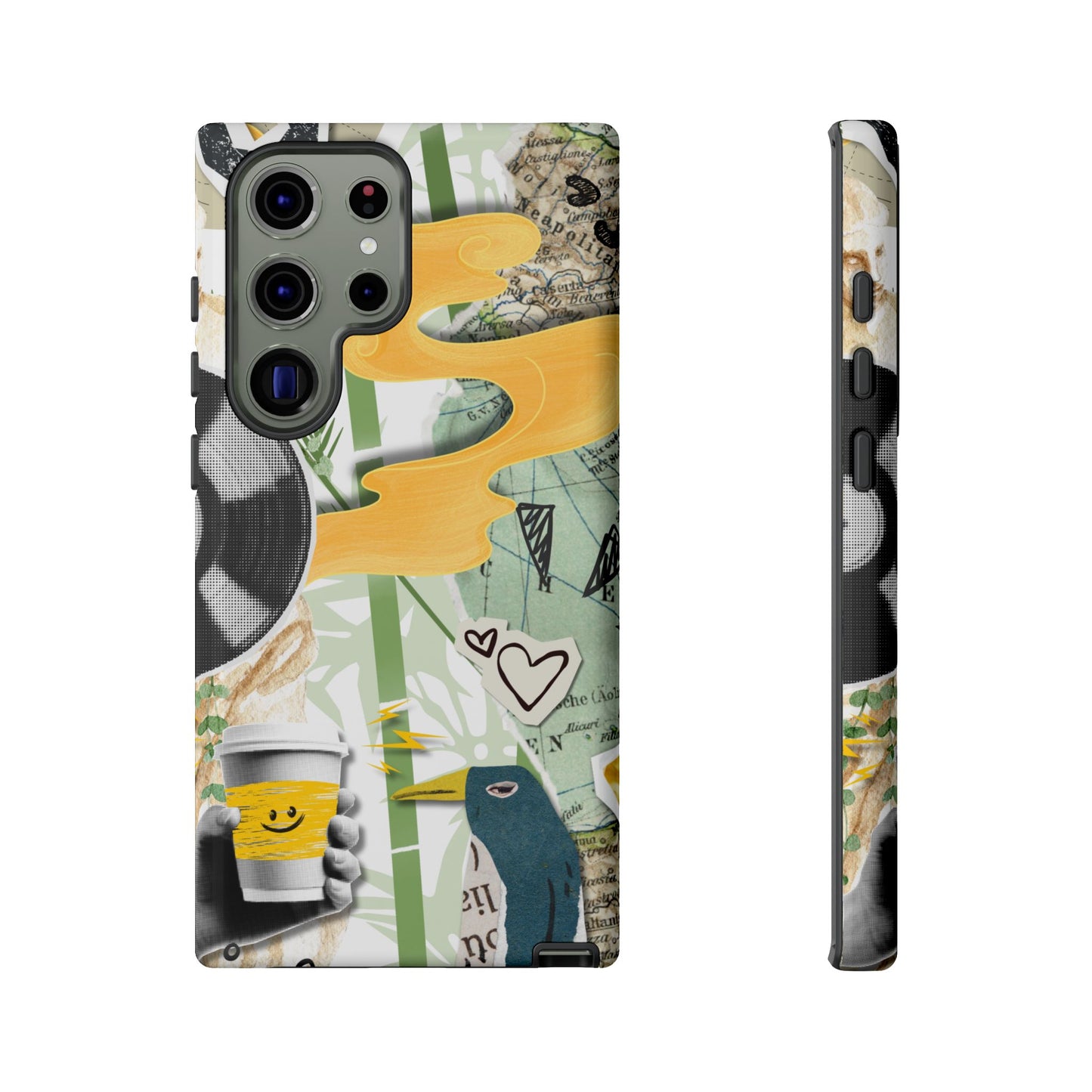 Artistic Phone Case, Unique Cell Phone Cover, Trendy Gifts for Music Lovers, Eco-Friendly Phone Accessory, Stylish Tech Gifts, Cool Cases, Unique Phone Cases