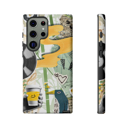 Artistic Phone Case, Unique Cell Phone Cover, Trendy Gifts for Music Lovers, Eco-Friendly Phone Accessory, Stylish Tech Gifts, Cool Cases, Unique Phone Cases