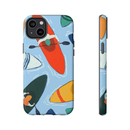 Kayak Phone Case - Tough Cases for Outdoor Enthusiasts, Birthday Gifts, Adventure Gear, Kayaking Accessories, Nature Lover Decor, Artsy Phone Cases