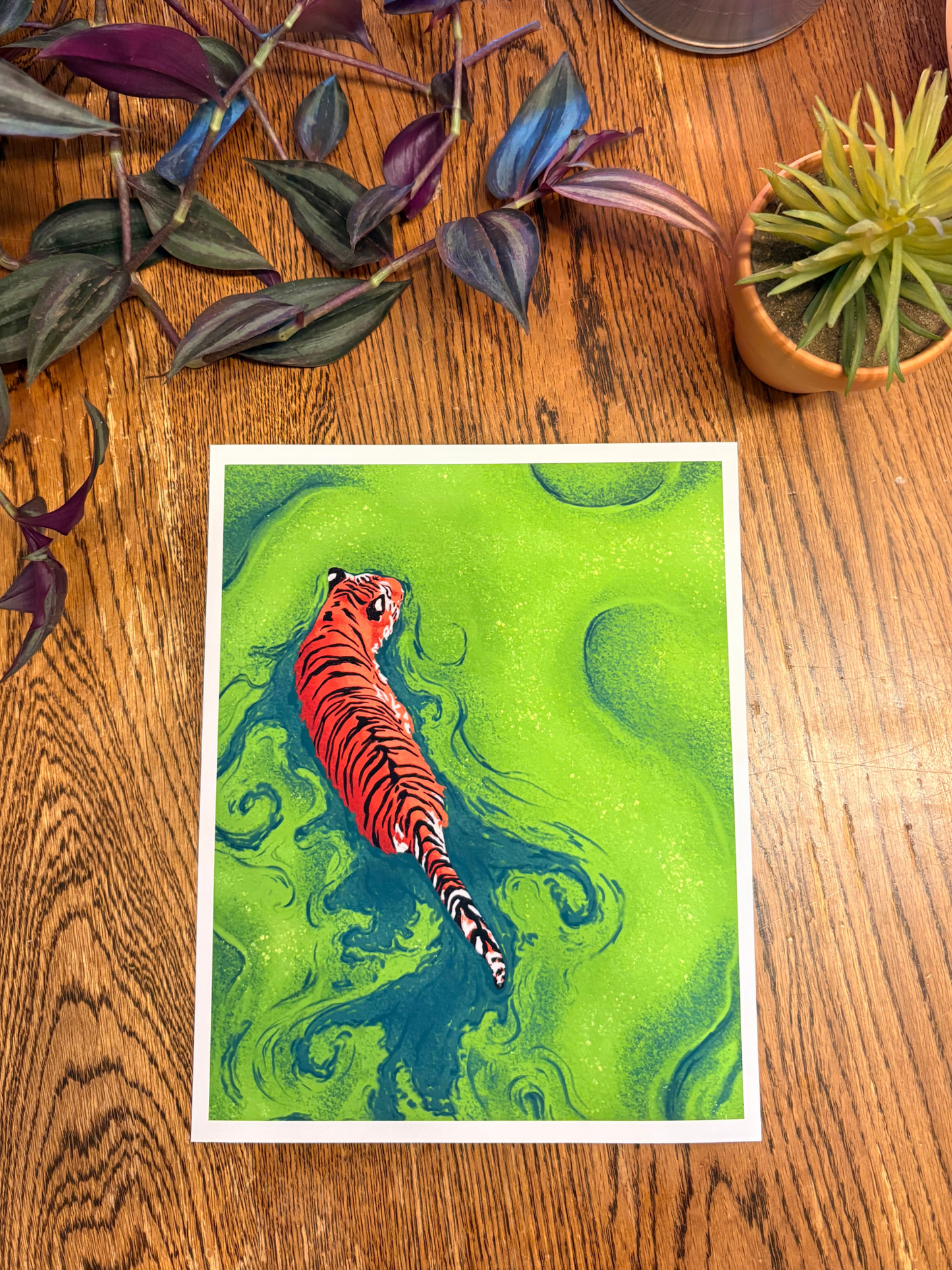 Jade Waters Art Print