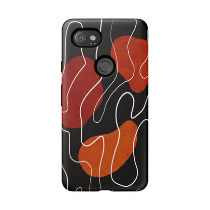 Stylish Phone Case with Abstract Design, Tough Cases for Modern Life, Trendy Phone Accessory, Unique Gift Idea, Holiday Present
