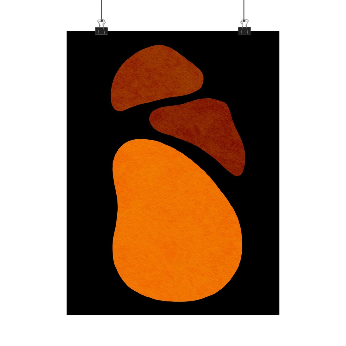 Modern Abstract Matte Vertical Posters, Minimalist Wall Art, Boho Decor, Home Office Artwork, Gift for Art Lovers