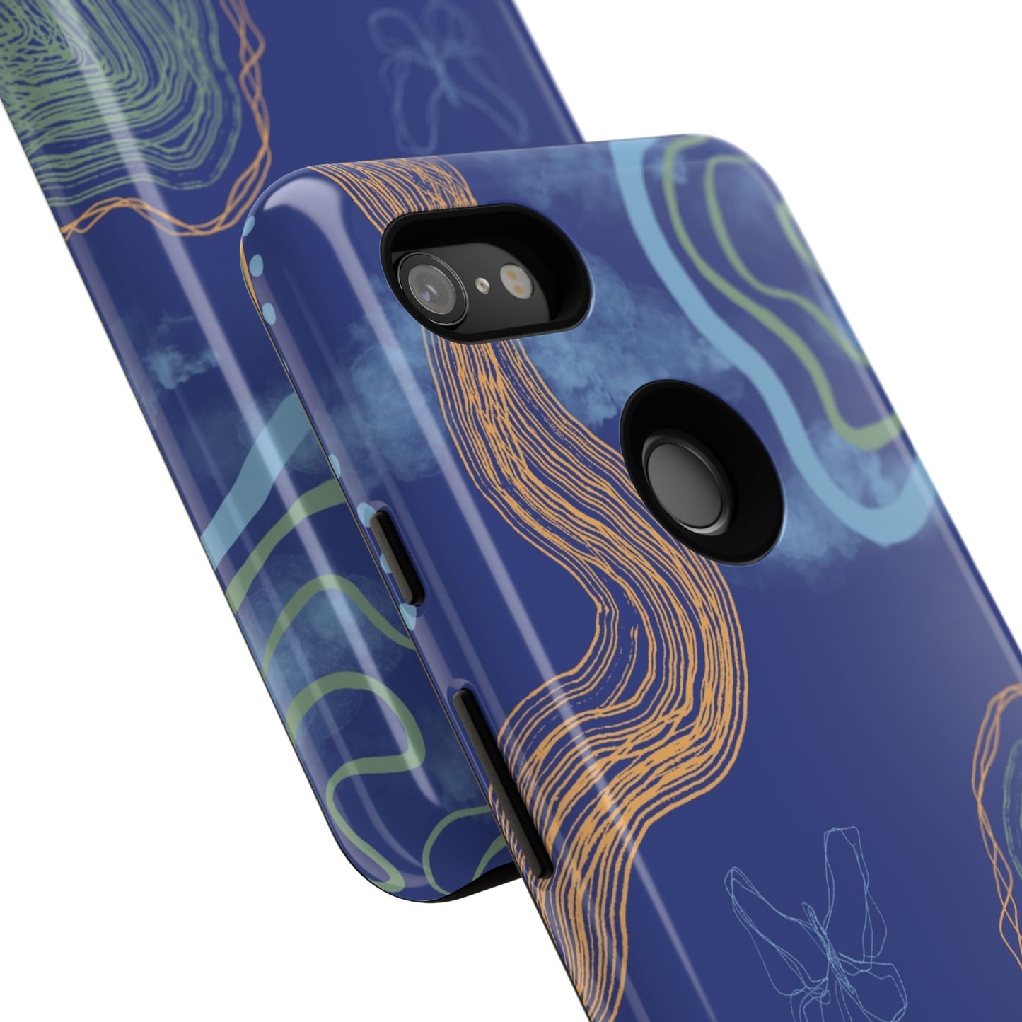 Artistic Phone Case, Abstract Phone Cover, Gift for Her, Modern Design, Boho Phone Case, Unique Phone Accessories