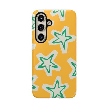 Retro Star Pattern Phone Case | Tough Cases, Colorful Cover for Phones, Phone Accessories, Gift for Her, Trendy Cases