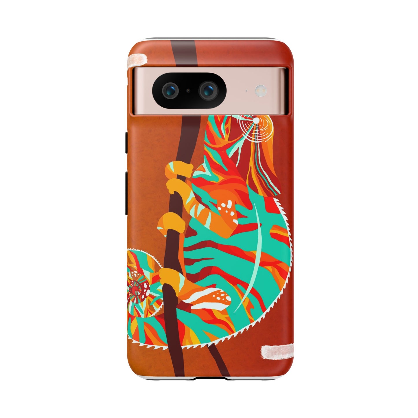 Chameleon Phone Case - Vibrant Artistic Design, Tough Cases for Animal Lovers, Unique Gift, Eco-Friendly Protection