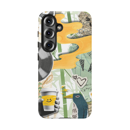 Artistic Phone Case, Unique Cell Phone Cover, Trendy Gifts for Music Lovers, Eco-Friendly Phone Accessory, Stylish Tech Gifts, Cool Cases, Unique Phone Cases