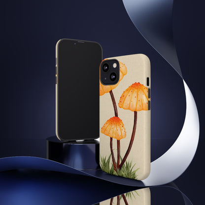 Mushroom Phone Case, Tough Cases for Nature Lovers, Unique Phone Covers, Gifts for Eco Enthusiasts, Fun Protective Cases