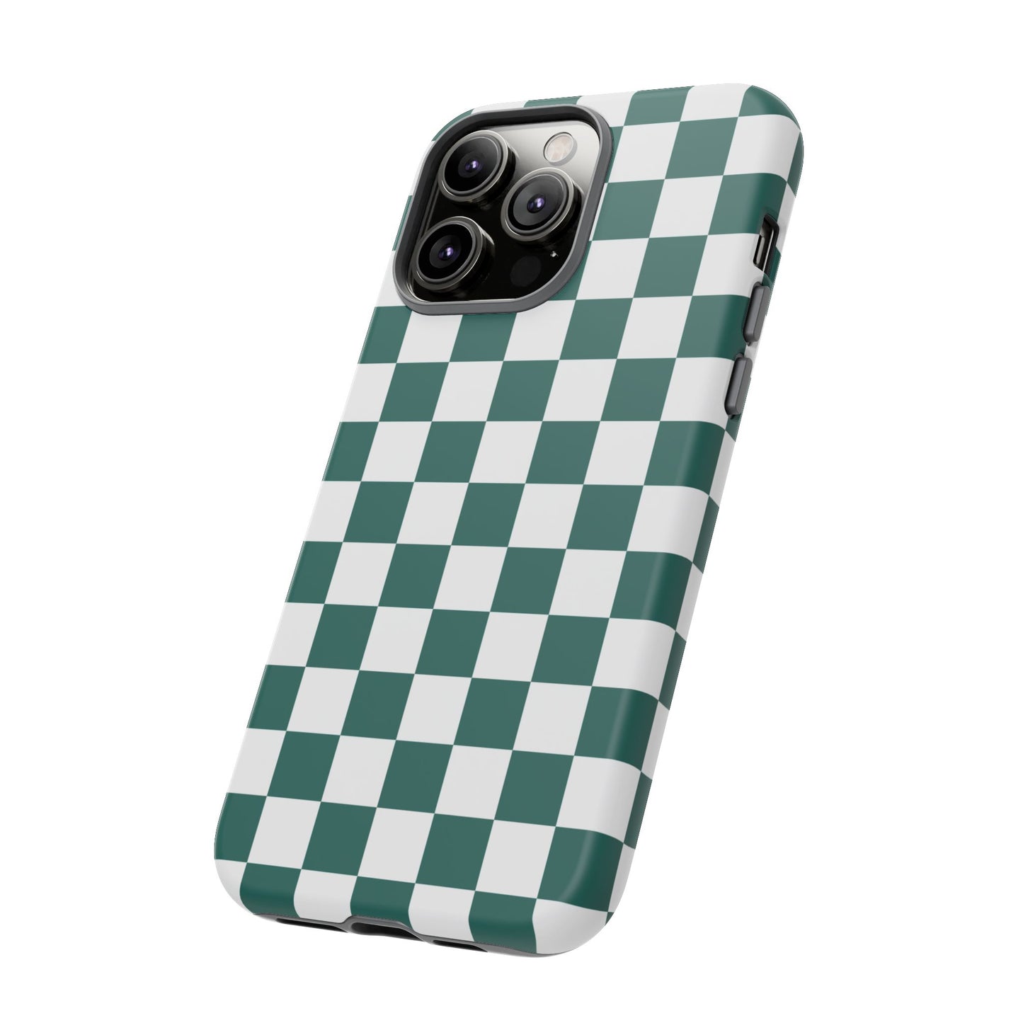 Stylish Checkered Phone Case, Protective Cover, Unique Gift, Trendy Accessory, Customizable Design, Ideal for All Ages