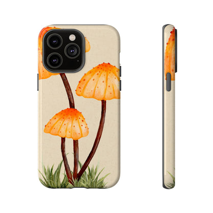 Mushroom Phone Case, Tough Cases for Nature Lovers, Unique Phone Covers, Gifts for Eco Enthusiasts, Fun Protective Cases