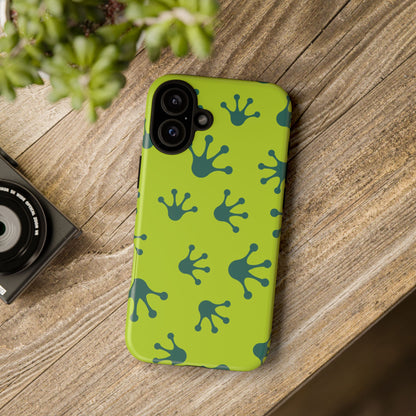 Frog Pattern Phone Case, Fun and Colorful Phone Cover, Durable Phone Protection, Gifts for Nature Lovers, Unique Accessory