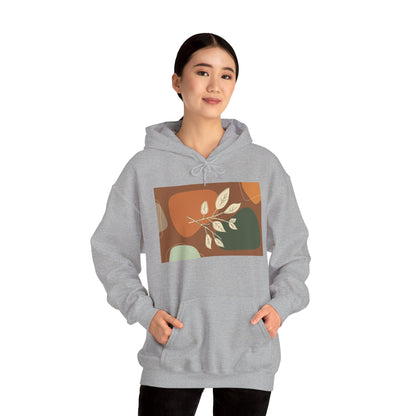 Botanical Design Unisex Hoodie, Cozy Sweatshirt for Nature Lovers, Gift for Friends, Autumn Fashion, Comfortable Casual Wear