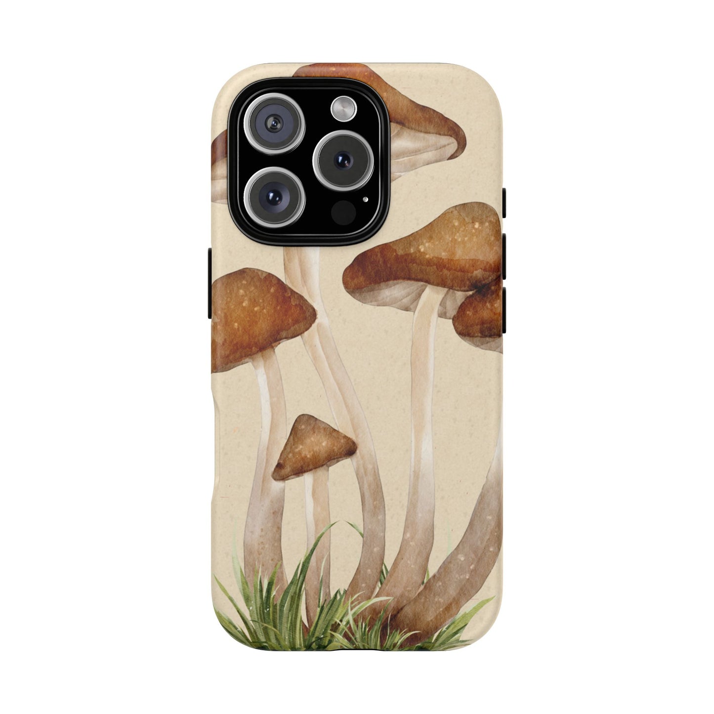 Mushroom Phone Case - Nature Lover, Eco-Friendly Gift, Cute Cell Phone Cover, Aesthetic Tech Accessory, Unique Fall Decor, Artsy Phone Cases, Cute, Gift for Her, Nature-inspired Designs, Durable Cases