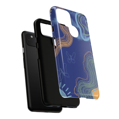 Artistic Phone Case, Abstract Phone Cover, Gift for Her, Modern Design, Boho Phone Case, Unique Phone Accessories