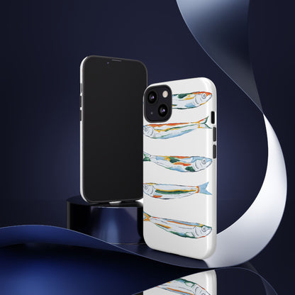Tough Cases – Artistic Fish Design Phone Case, Unique Gift for Aquatic Lovers, Perfect for Birthdays, Holidays, and Everyday Use, Quirky Cases, Fun Phone Cases